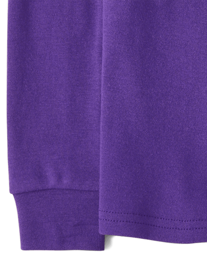 Girls Plaid Snug Fit Cotton Henley Pajamas