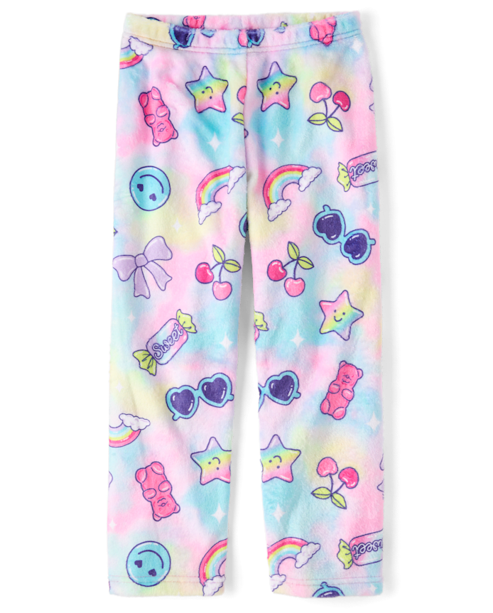 Pantalon de pyjama Icon pour fille - Polaire douillette