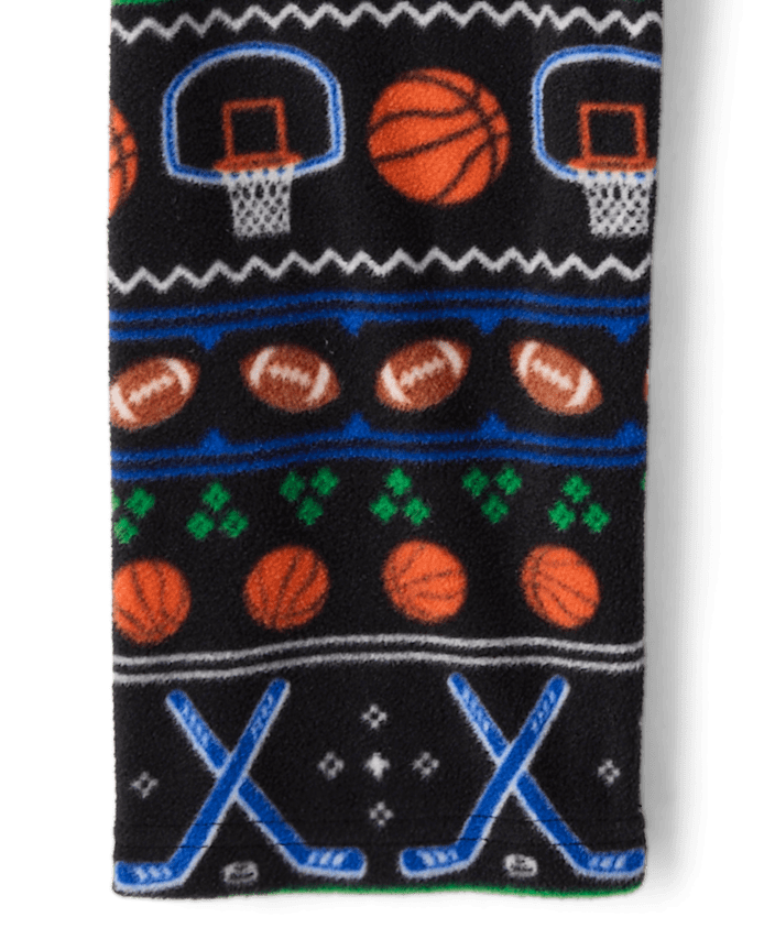 Boys Sports Microfleece Pajama Pants