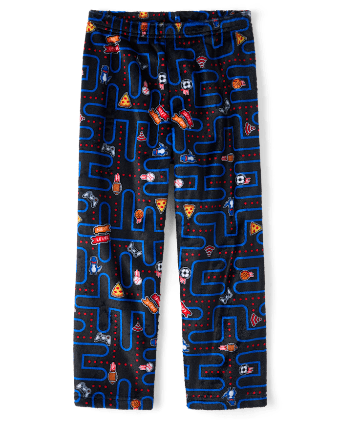 Boys Video Game Pajama Pants - Cozy Fleece