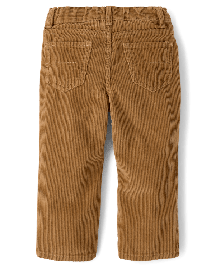 Baby And Toddler Boys Corduroy Straight Pants