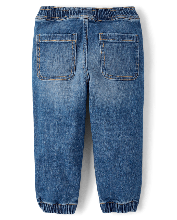 Jeans de jogging à enfiler pour bébés et tout-petits garçons