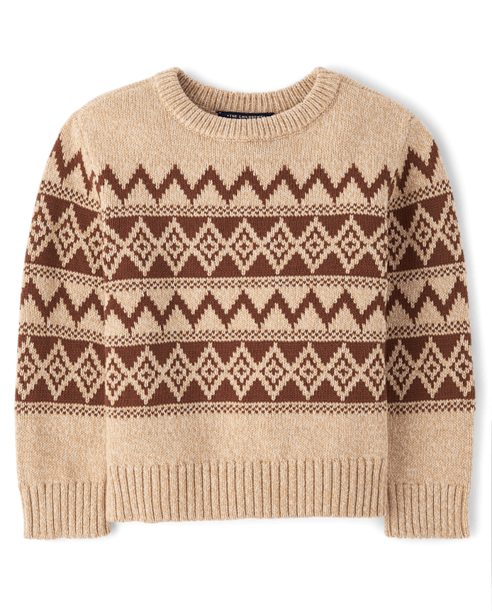 Baby And Toddler Boys Fairisle Sweater