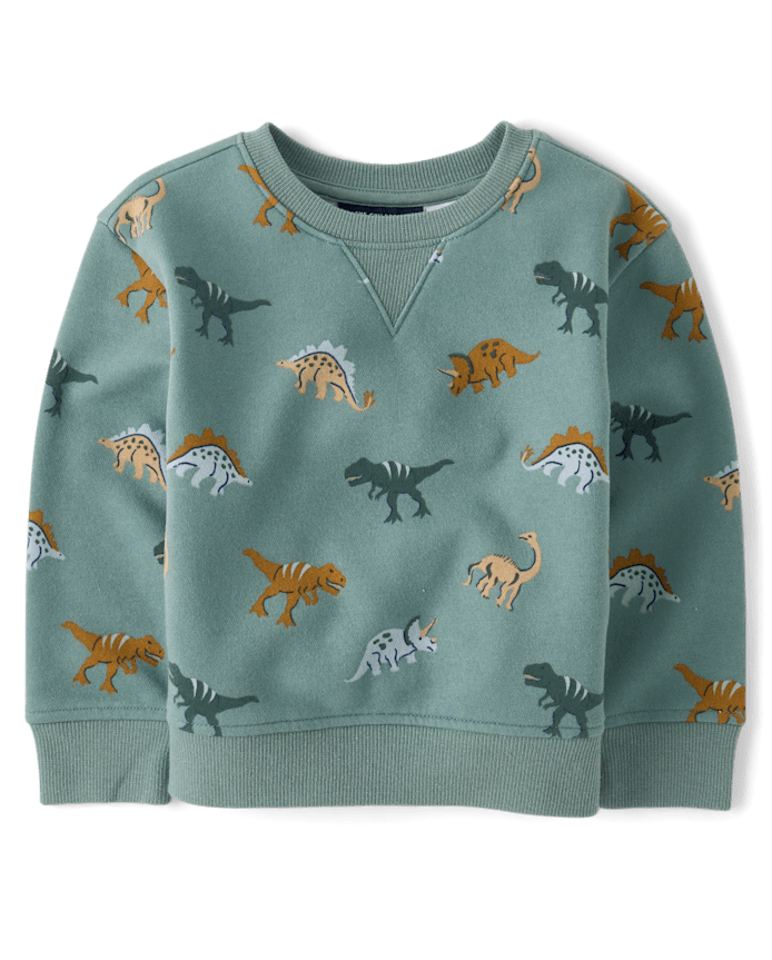 Baby And Toddler Boys Print Premium Fleece Sweatshirt