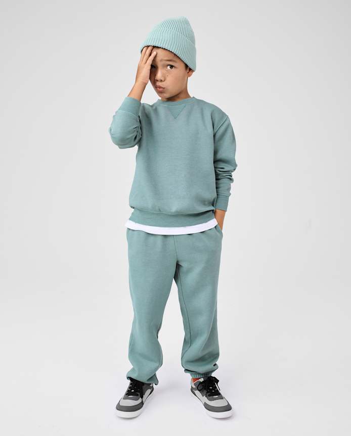 Sweat-shirt en polaire de qualité supérieure teint pièce pour bébé et tout-petit