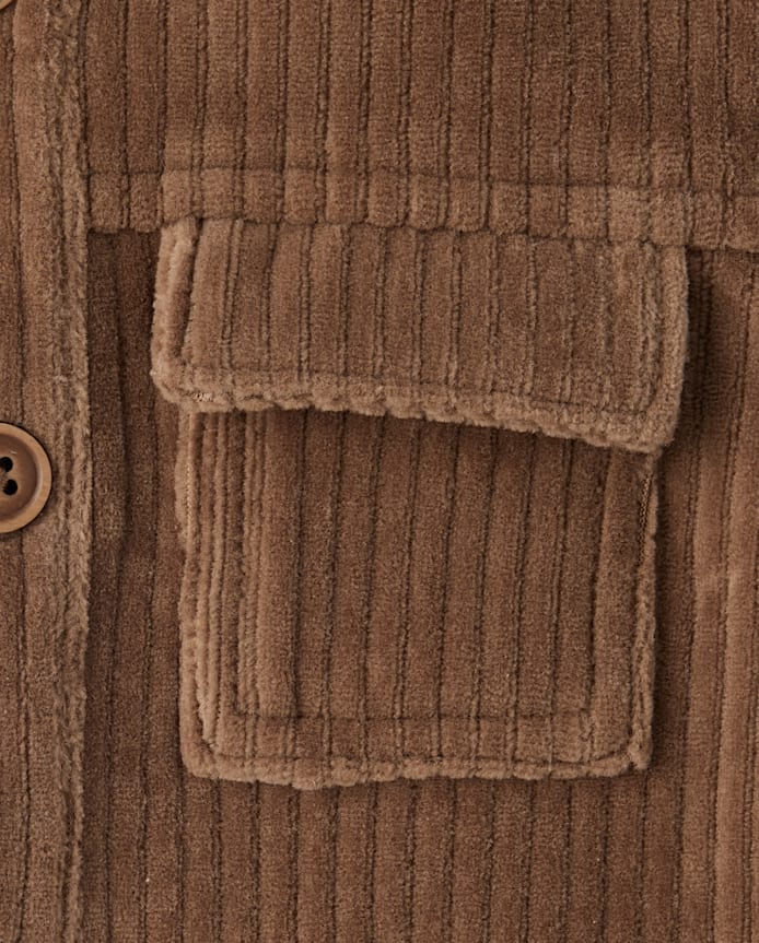 Baby Boys Faux Cord Utility Jacket