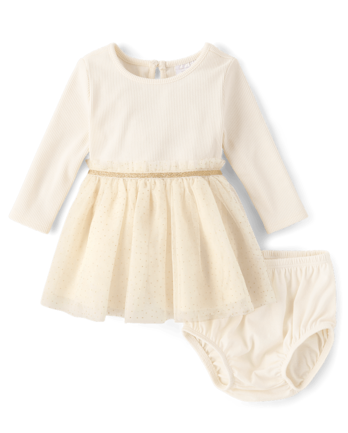 Robe tutu pailletée pour bébé fille