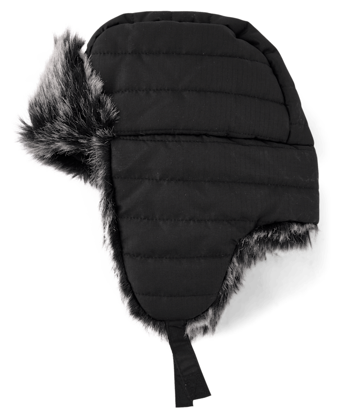 Chapeau de trappeur matelassé pour garçon