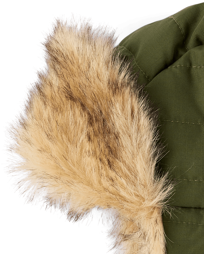 Boys Quilted Trapper Hat