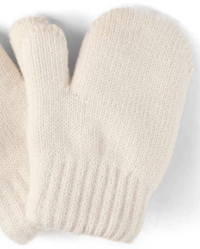 Toddler Girls Cable Knit Floral 2-Piece Cold Weather Set