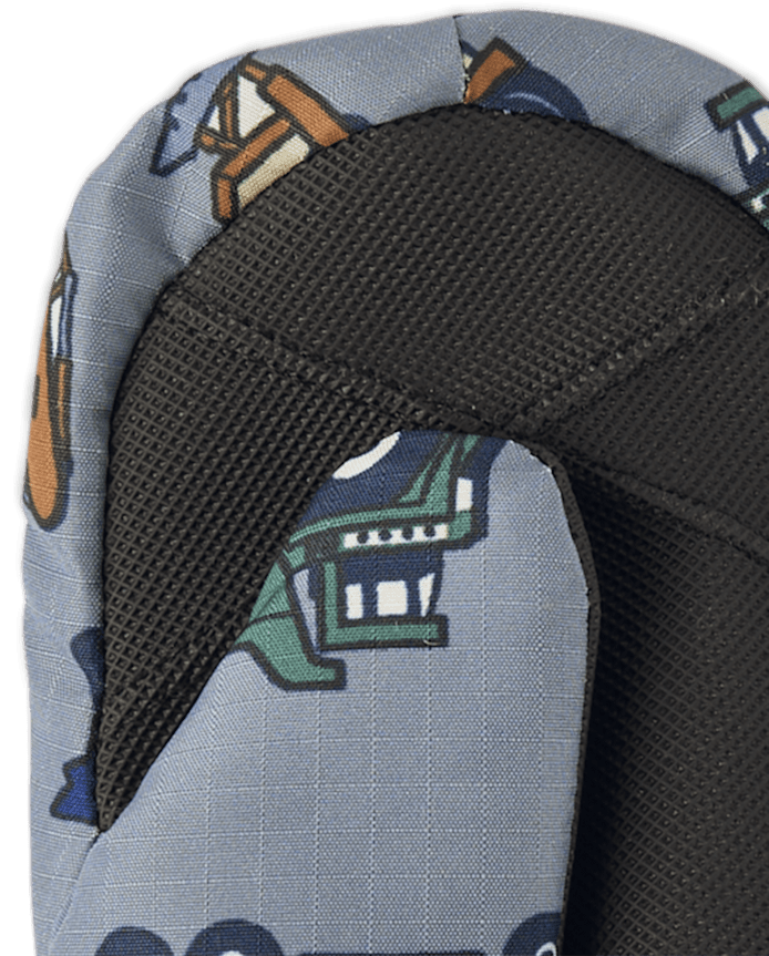 Toddler Boys Print Ski Mittens