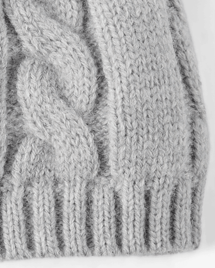 Baby Boys Bear Cable Knit 2-Piece Cold Weather Set