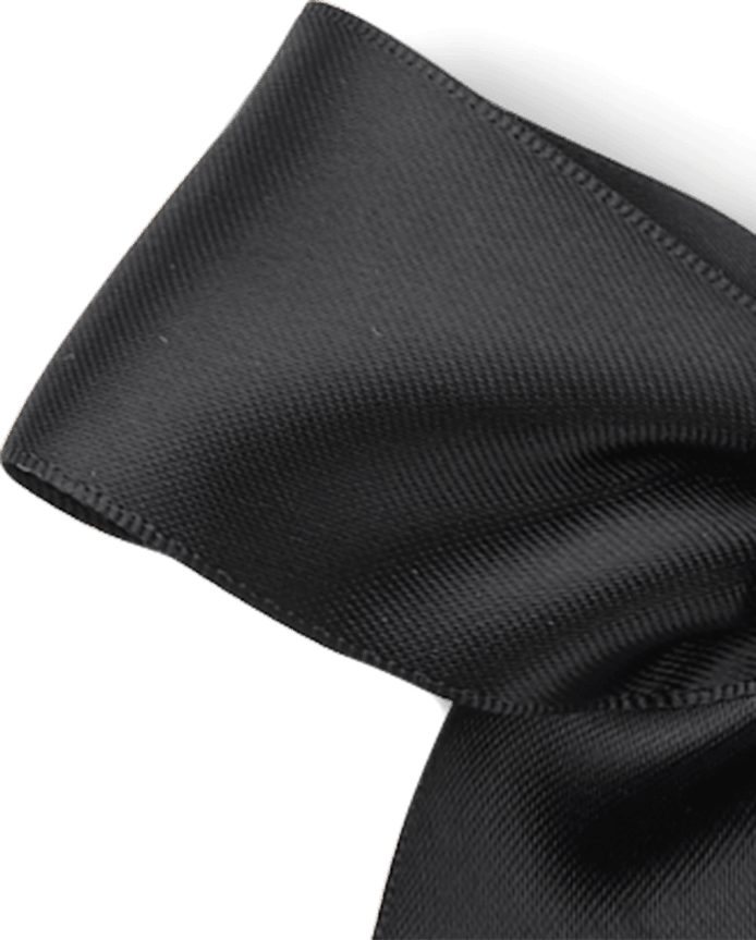 Girls Satin Rosette Bow Hair Clip 2-Pack