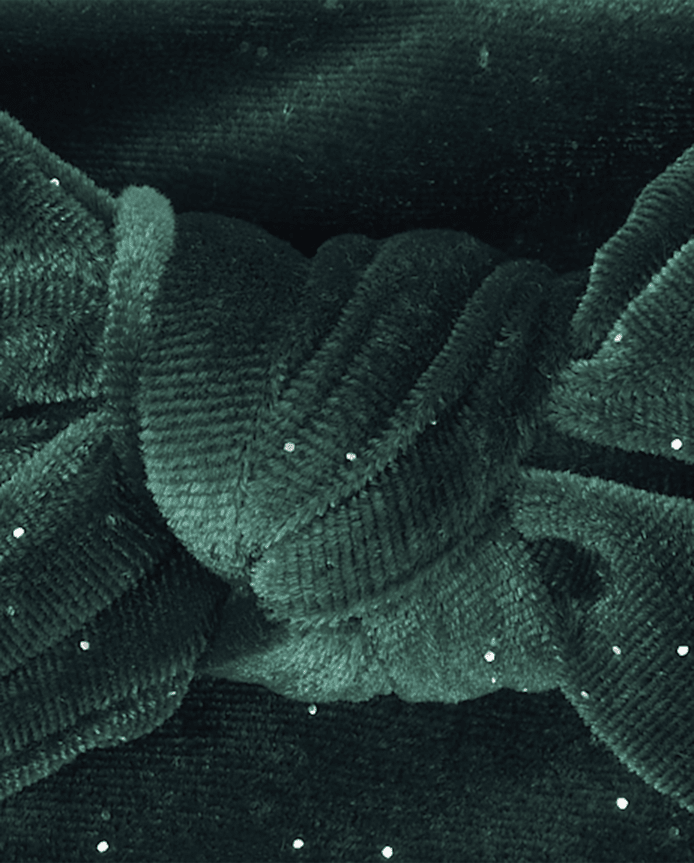 Baby Girls Velour Bow Headwrap