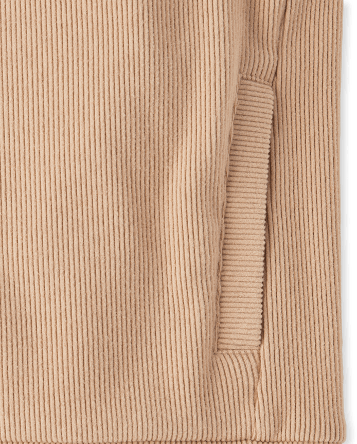 Kids Sueded Rib Hoodie