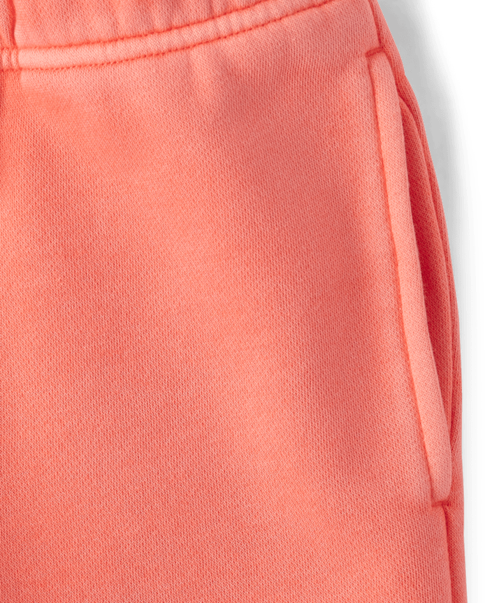 Boys Garment Dyed Premium Fleece Jogger Pants