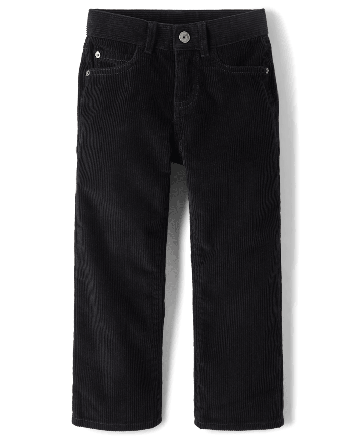 Boys Corduroy Straight Pants