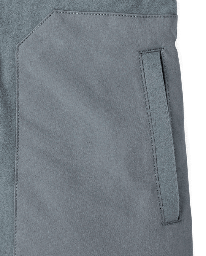 Boys Stretch Cozy Microfleece Zip Up Hoodie