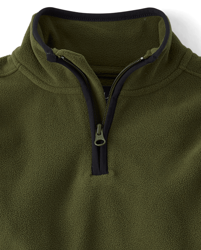 Boys Microfleece Half Zip Pullover