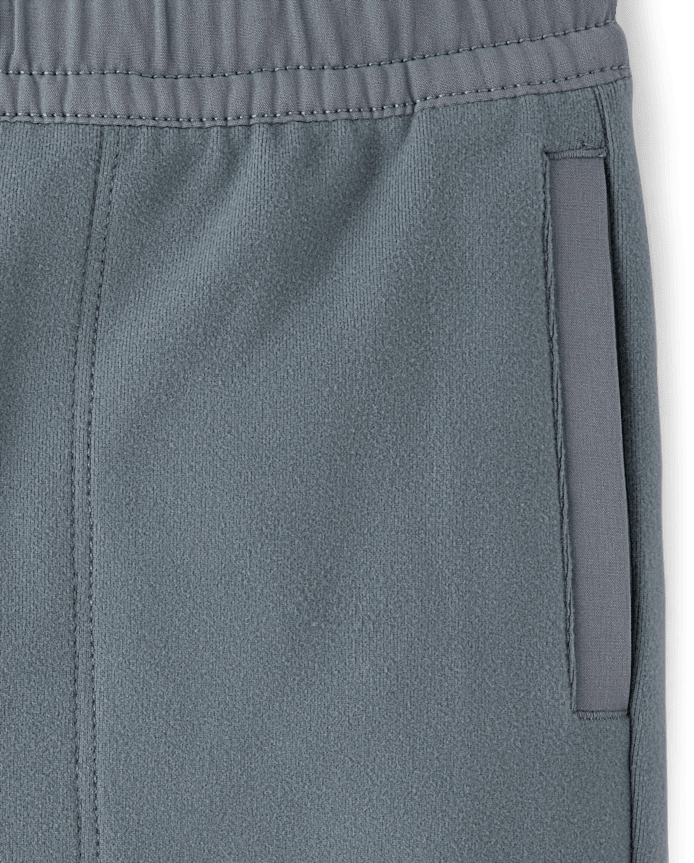 Boys Stretch Cozy Microfleece Jogger Pants