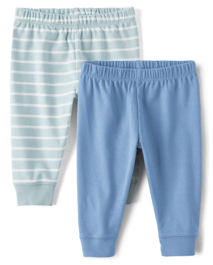Baby Boys Striped Pants 2-Pack