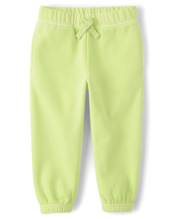 Baby And Toddler Garment Dyed Premium Fleece Jogger Pants