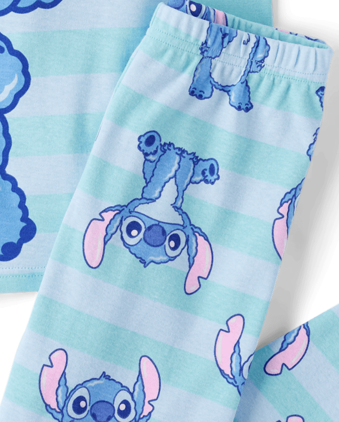 Girls Stitch™ Snug Fit Cotton Pajamas