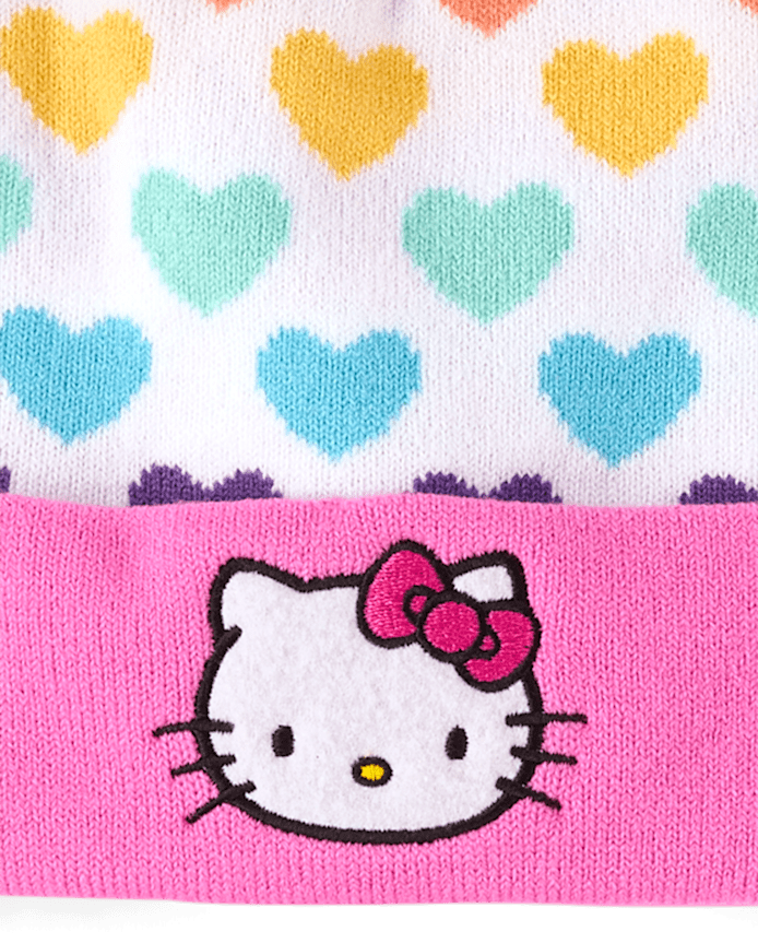 Girls Hello Kitty® Rainbow Heart 2-Piece Cold Weather Set