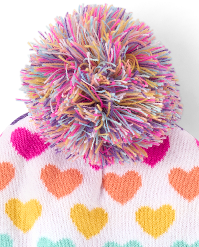 Girls Hello Kitty® Rainbow Heart 2-Piece Cold Weather Set