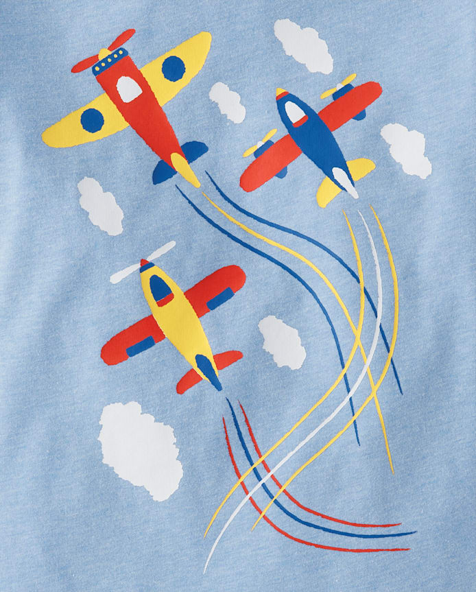 Baby And Toddler Boys Airplanes Graphic Tee
