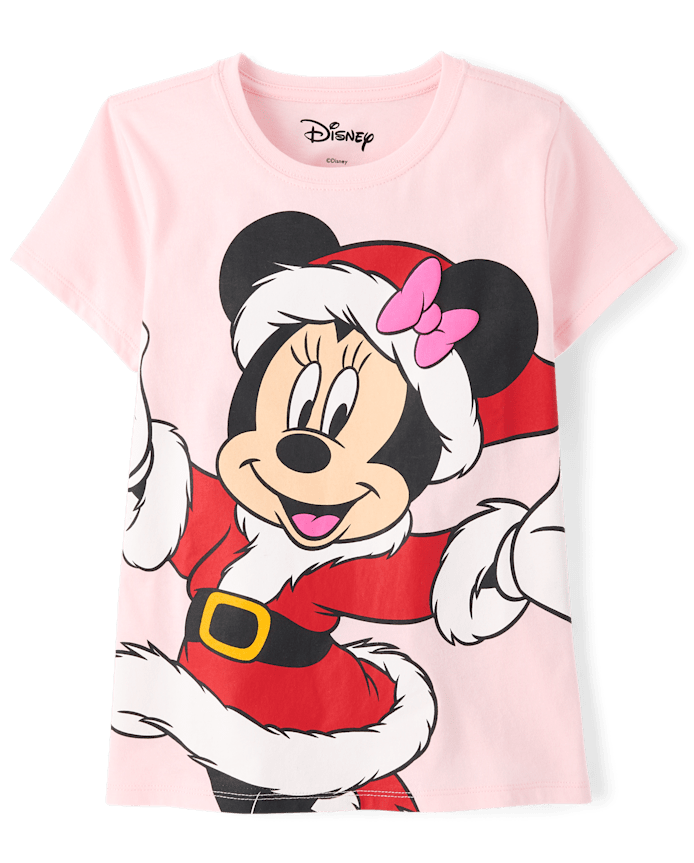 T-shirt graphique de Noël Minnie Mouse™ pour fille