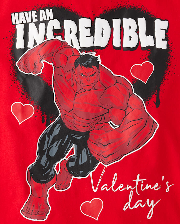 Boys Hulk™ Incredible Valentine's Day Graphic Tee