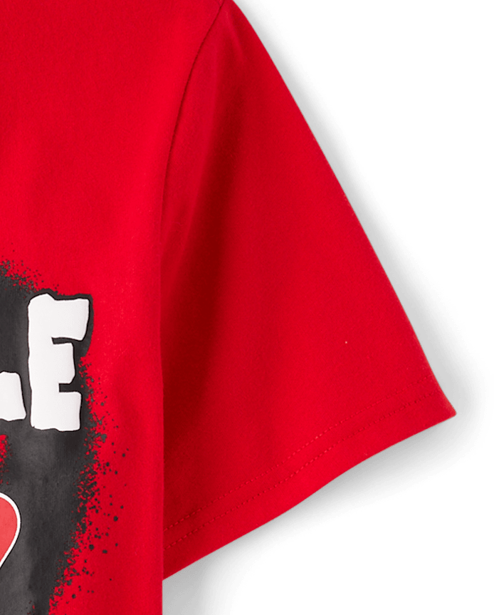 T-shirt graphique Hulk™ pour garçon, spécial Saint-Valentin