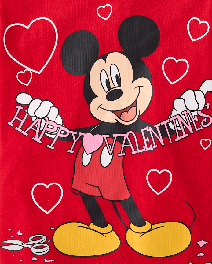 Baby And Toddler Boys Mickey Mouse™ Valentine's Day Graphic Tee