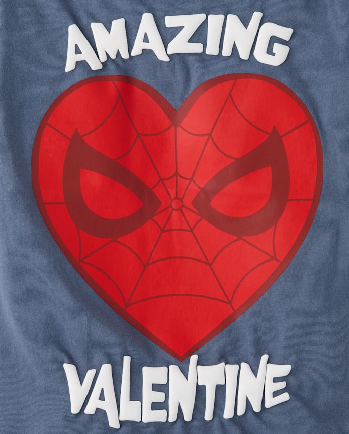T-shirt graphique Spider-Man™ pour bébé et petit garçon, idéal la Saint-Valentin