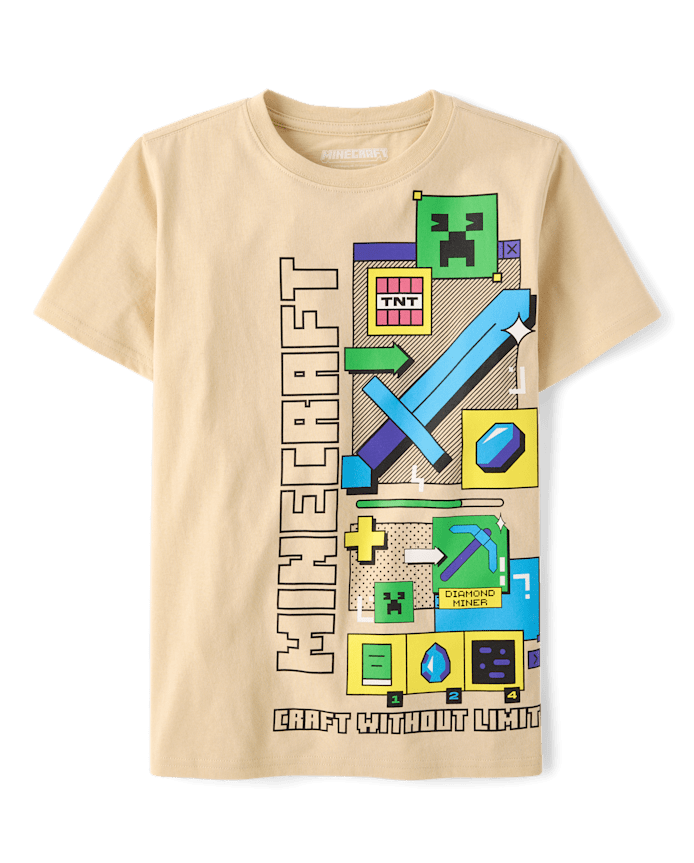 T-shirt graphique Minecraft™ Inventory pour garçon