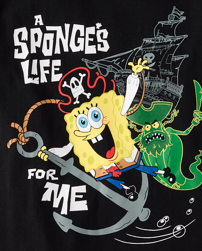 Boys SpongeBob SquarePants™ Pirate Life Graphic Tee