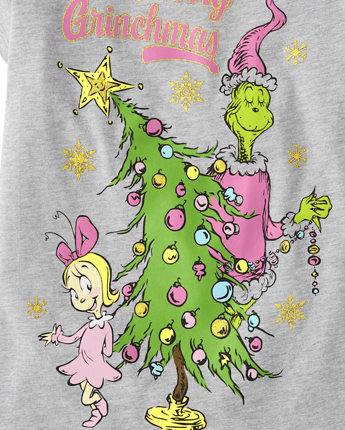Girls Dr. Seuss The Grinch™ Merry Grinchmas Graphic Tee
