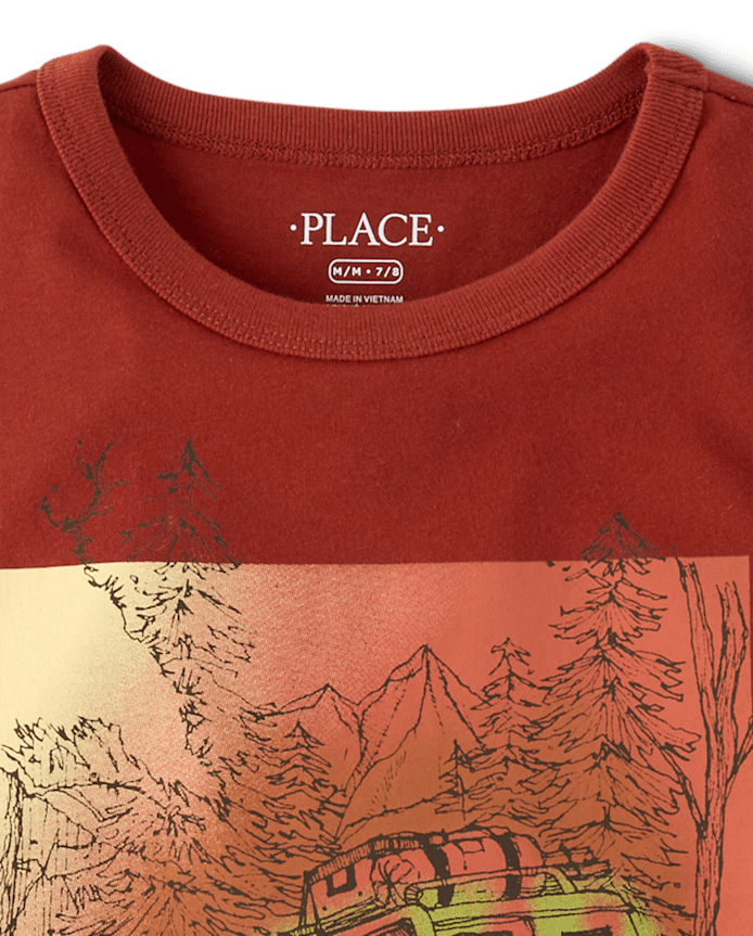 Boys Rock Crawler Truck Graphic Tee