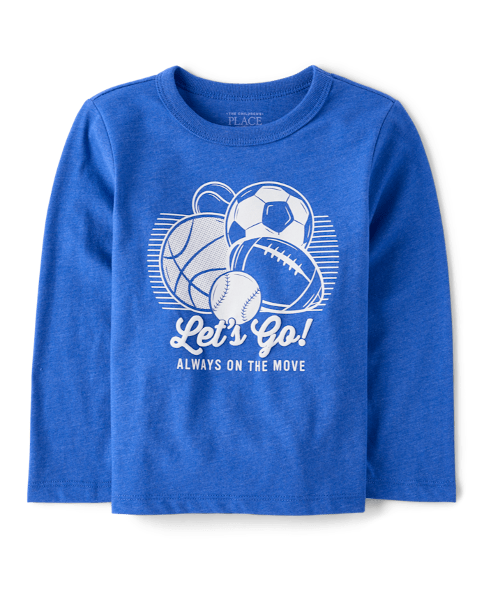 Baby And Toddler Boys Always On The Move Graphic Tee