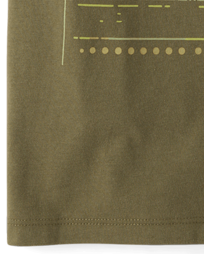 Boys Dino Profile Graphic Tee