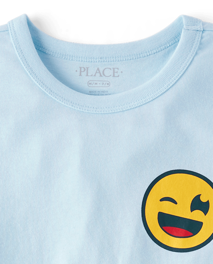 Boys Chill Vibes Doodle Graphic Tee