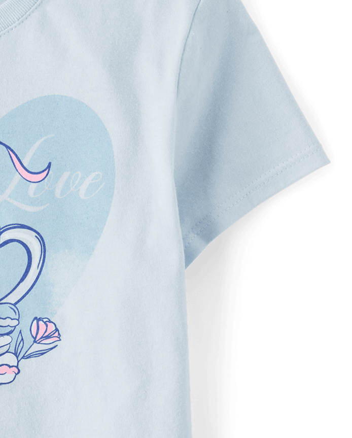 Girls Cocoa Amour Graphic Tee