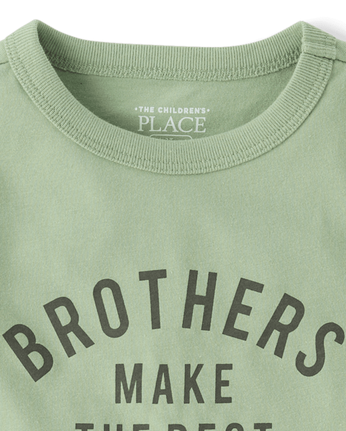 Baby And Toddler Boys Brothers Best Buddies Graphic Tee