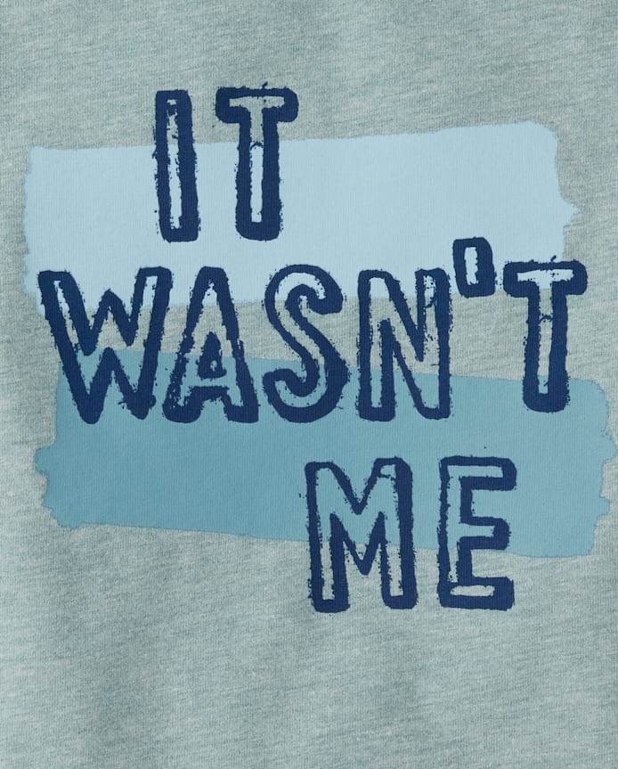 Baby And Toddler Boys It Wasn't Me Graphic Tee