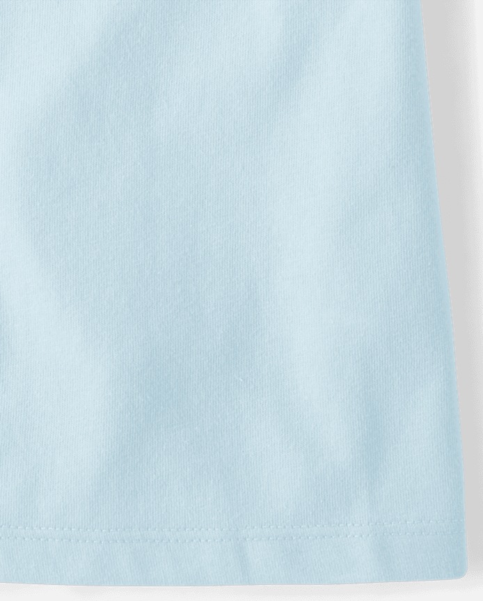 Girls Dog Bow Graphic Baby Tee