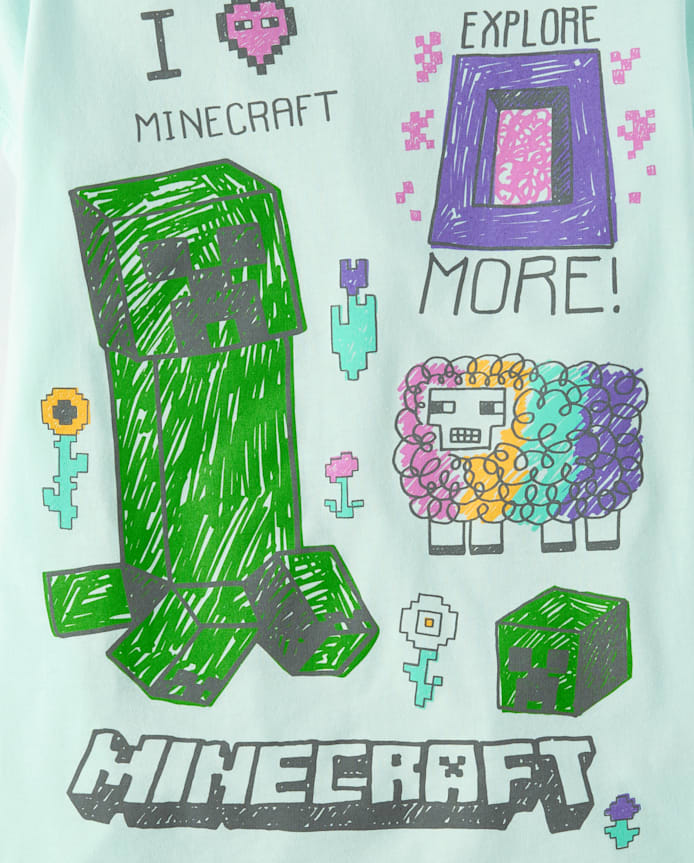 Girls Minecraft™ Love Graphic Tee