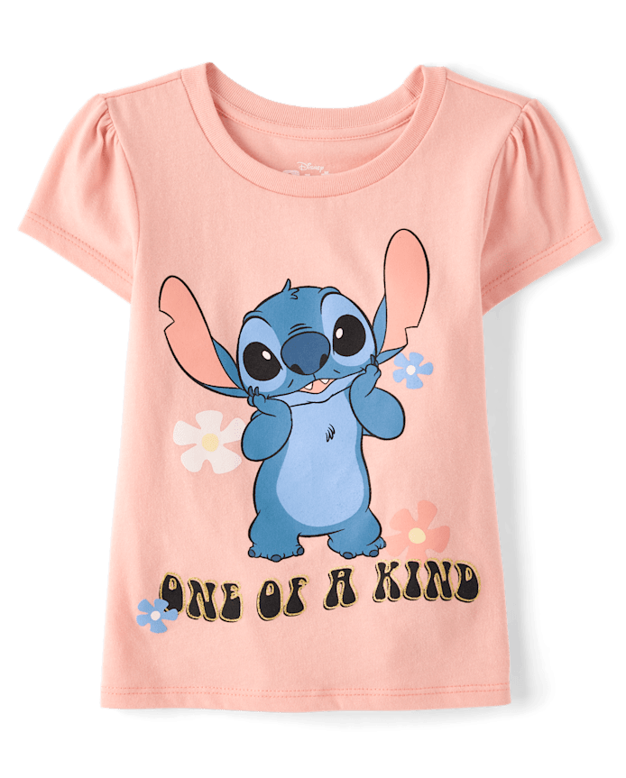 Baby And Toddler Girls Stitch™ One Of A Kind Graphic Tee