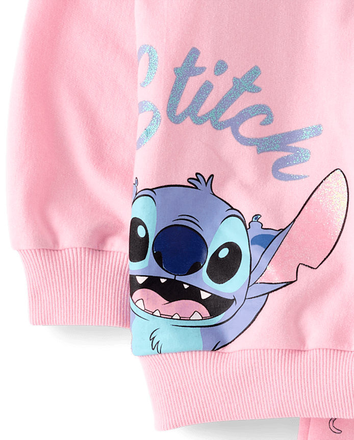 Toddler Girls Stitch™ And Angel 2-Piece Outfit Set