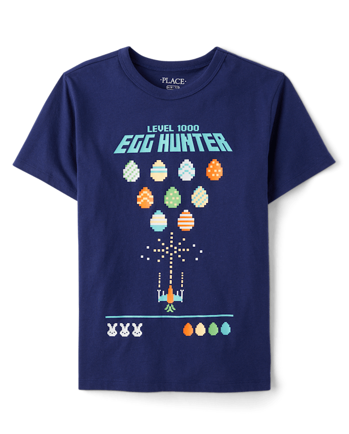 Boys Easter Video Game Graphic Tee